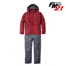 시마노 레인슈트 우의 RA-027Q 레드, L