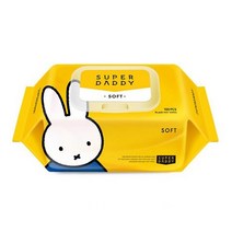 슈퍼대디 저자극 아기물티슈 소프트 캡형, 10개, 1박스