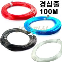 씨타임 경심줄4종 100M 선상 갈치채비 외수질 원투 자작채비 기둥줄, 투명30호