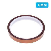 열반사단열재 결로방지 외벽 은박 접착식 단열재 33m x 5-40mm 고온 폴리이미드 테이프 내열성 절연 폴리이미드 필름 접착 테이프 10mm 19, 6mm, 02 6MM