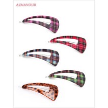 [아즈나브로]체크 헤어핀 (5color)[hpnu116]별그대 천송이 협찬 상품/천송이헤어/천송이헤어핀/천송이핀