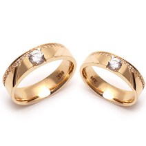 14K GOLD 커플링 심플 금커플링 금반지 RFS2608