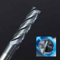 엔드밀 밀링 공구 2 플루트 HRC50 4 텅스텐 스틸 커터 금속 6mm 8mm 10mm 12mm 14mm 16mm 1 개, 6x6Dx75L, HRC50 4 Flute