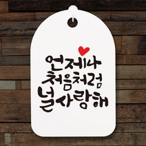 캘리안내간판(30)_119_언제나 처음처럼, 단품