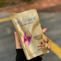 [5%할인쿠폰]강력한 운동전 부스터 에너지 볼트- 아르기닌 타우린 카르티닌 고함량 올인원, 총 5개입(1주 PACK), 150ml/150g/1포