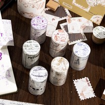 빈티지 프레임 우표 다꾸 6종 마스킹테이프, 4.은하수 (MT-939)