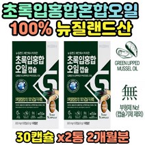 뉴질랜드초록입홍합오일 관절 알약 모양 캡슐 2통 그린홍합 푸른홍합 코스트코 직구초록입홍합효능 관절 부모님 50대 60대 70대 80대 추천 초록홍합