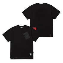 STIGMA 스티그마 22 POCKET OVERSIZED T-SHIRTS BLACK