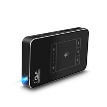 홈영화관 프로젝터Smartldea D047E Android9.0 5G wifi 스마트 프로젝터 미니 DLP 지원 AC3 HD 1080P 비디, 01 Black_02 미국 플러그