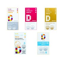 다나음 비타민D 500 /1000 /5000 IU 110740, 1. 1000 IU 60캡슐