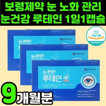 보령 눈편한 루테인 눈영양제, 90정, 3개