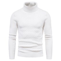 Winter High Neck Thick Warm Sweater Men Turtleneck Mens Sweaters Slim Fit Pullover [S00100472]