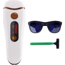 일본직발송 2. GENERIC 기 여성 99만회 조사 영구 IPL광 기 미용기 5계단 가정용 낭비 머리 케어 남녀 겸, One Size, One Color