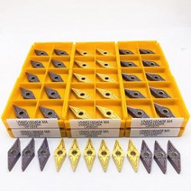 VNMG160408 UE6020 VP15TF US735 외부 선삭 공구 초경 인서트 CNC 공작 기계 금속 VNMG, 01 10pcs_03 VNMG160408 US735
