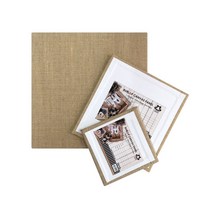 피닉스 황마 캔버스보드 정사각 두께 3mm, 면천