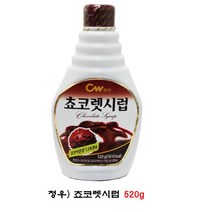 청우 패밀리 쵸코렛시럽 빙수용, 520g, 1개