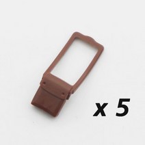 중국레고 호환 도시 MOC 벽돌 부품 빌딩 블록 장교 가구 액세서리 키트 DIY 완구 노트북 컴퓨터 컵 전화 가, 18 5pcs shoulder bag