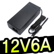 명호전자 12V 아답터 0.5A 1A 1.5A 2A 3A 3.5A 4A 5A 6A 8A 10A 12A 15A 500mA dc 어댑터, 40. 12V6A해외인증