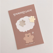 전자파차단스티커 메탈스티커 전차스1, 1개, 골드
