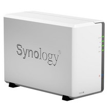 시놀로지 DS220j 2 Bay NAS 디스크스테이션 3.5 SATA No HDDs Included -