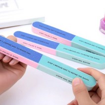서후네 [1+1] 7단계 양면 네일 버퍼 손톱표면 광택파일 블럭, 2개