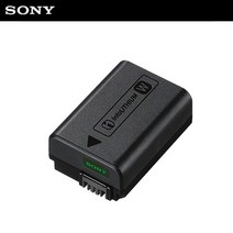 소니 배터리 NP-FW50 (알파 핸디캠 캠코더 ZV-E10 A7SM2 A7M2 A6500 A6400 DSC-RX10M4 RX10M3 전용 배터리)