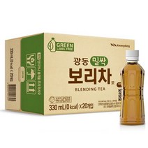 광동 밀싹 보리차, 330ml, 60개