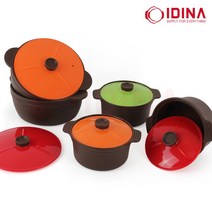 이디나 실리콘 멀티냄비 중(색상랜덤), 계란찜기 (색상랜덤)