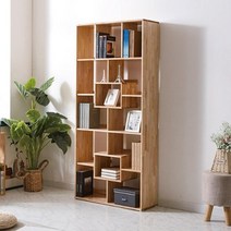 800 원목 서재 사무실 거실 5단 멀티 책장 만화책수납 북보관대 책꽂이