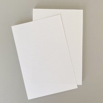 캘리모리 캘리그라피 수채화 전용 엽서 올드밀 250g 20매 캘리재료 백색(화이트), 엽서+비닐(20매)