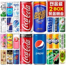 [캔음료] 코카콜라 펩시 제로 맥콜 250 245 음료도매 업소용 소매용 옵션, 에너지드링크_몬스터 시트라 355ml 24캔