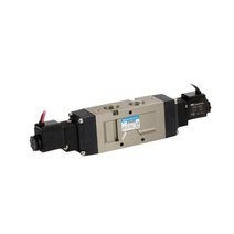 볼밸브 KCC 공압솔레노이드밸브 5포트 KS640D 220V 더블, 색상:[색상]본상품