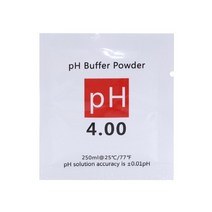 PH측정기 수질측정기 PH미터 PH센서 산도측정 ph 교정 버퍼 용액 분말 정밀 ph 교정 분말 ph 테스트 4.006.86, 빨간색