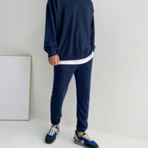 MSD스토어 무지 조거팬츠 맨투맨 상하의 트레이닝 세트