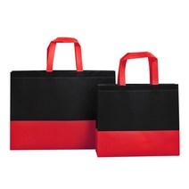 씨즌FARM 투톤부직포쇼핑백 투톤칼라 RED 대 44x33 TR2 10매