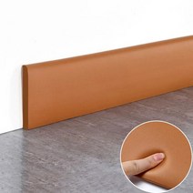 모서리수납장 코너선반 1M 자기 접착 스커트 라인 3D 벽 스티커 두꺼운 충돌 방지 장식 스트립 침실 거실, 01 02_03 thick1.5cm wide15cm