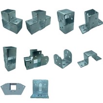 사각 각 파이프 브라켓 조인트 각관 연결 25mm 30mm, E형조인트, 1개