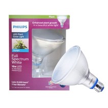 필립스 식물등 LED 16W 백색광 광합성 홈가드닝조명, 필립스 16W 전구