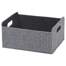 이케아 베스토 수납함 그레이 25x31x15cm 폴리에스테르100%, 이미지참조