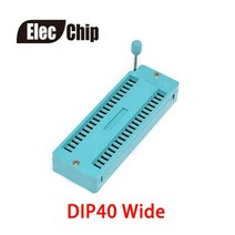 5pcs 14P 16P 18P 20P 24P 28P 40P 잠그는 좌석 IC 움직일 수있는 좌석 발판 통합 소켓 기초 시험, 09 DIP40-Wide