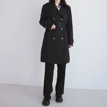 (국내 자체 제작)(당일 발송) 하프 트렌치 자켓