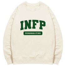 글래드블리스 남여공용 MBTI 특양면 오버핏 맨투맨