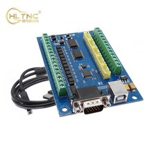 MACH3 USB CNC 5 축 100KHz 12-24V 선형 모션 제어 카드 조각 밀링 머신 컨트롤러 용 STB5100 브레이크 아웃 보드, 한개옵션0