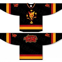 아이스하키용품 맞춤형 ICP 미친 광대 포세 제클 할로위키드 리들 하키 자수 저지, 24.파란 - XS