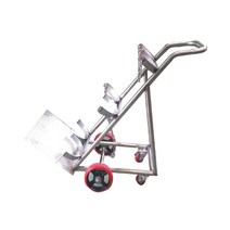 우리안전 이동식가스거치대 수레 고압가스거치대 안전용품 고정장치, 1개