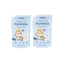 케이맘 네이처프리 센서블 유아 세탁세제 리필형, 2개