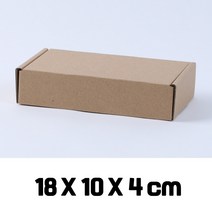 (100매) 택배용 크라프트 지박스 C형 카톤 단상자 싸바리 박스 포장 선물 상자