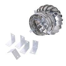 벤츄레이터 300mm 400mm 회전식 무동력 흡출기 가스, 201스테인레스 스틸 400mm 완제품