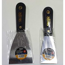 스마토 스테인리스 유연형 헤라 다용도 껌제거 플라스틱손잡이, 스테인리스 헤라3인치