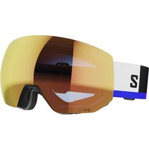 스노보드 스포츠 고글살로몬 (SALOMON) 스키 스노우 보드 고글 RADIUM PRO SIGMA (라듐 프로 시그마), 02 블랙(시그마 포피 레드)